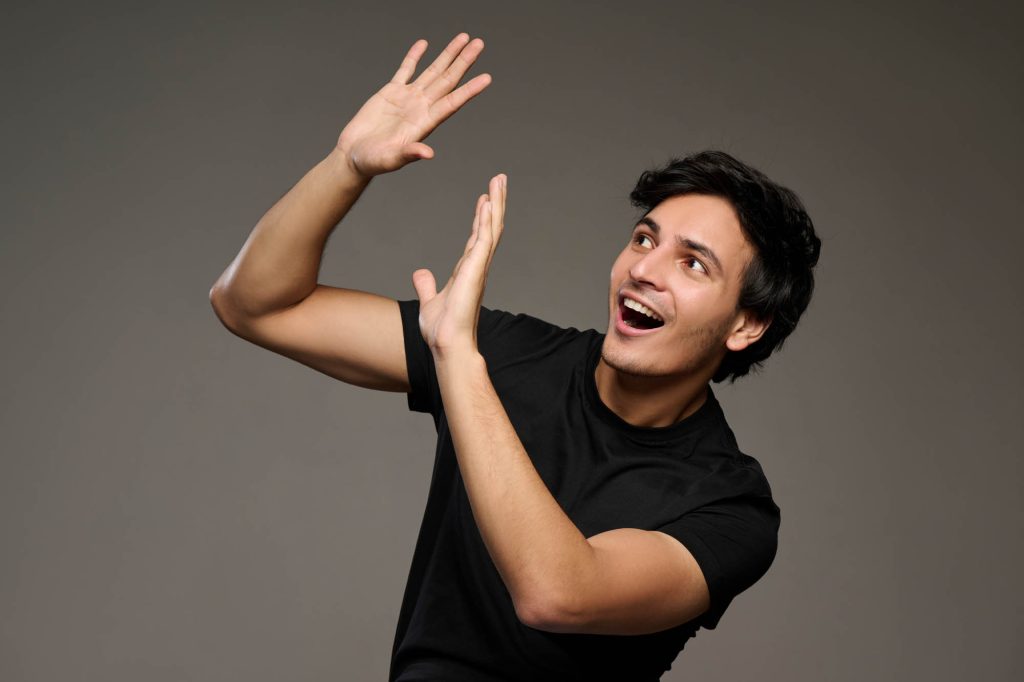 new Indian male model Dharmender